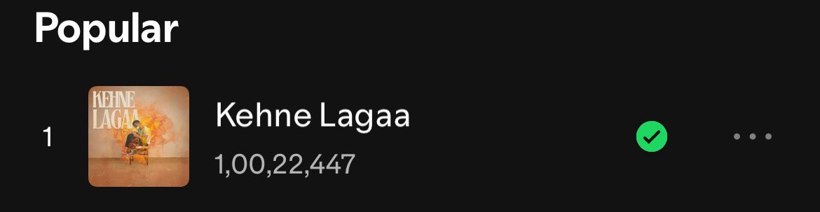 10 Million on Spotify on our first Original release. Other releases are catching up.
