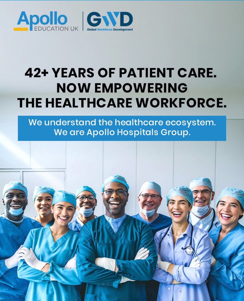 After more than 42 years in clinical practice, Apollo Hospitals Group has seen first-hand what it takes to prepare healthcare professionals for the future. If you share that belief, we’d love to connect.
Reach out to Abbeygail Beck, to learn more: lnkd.in/d8JF4Hpk