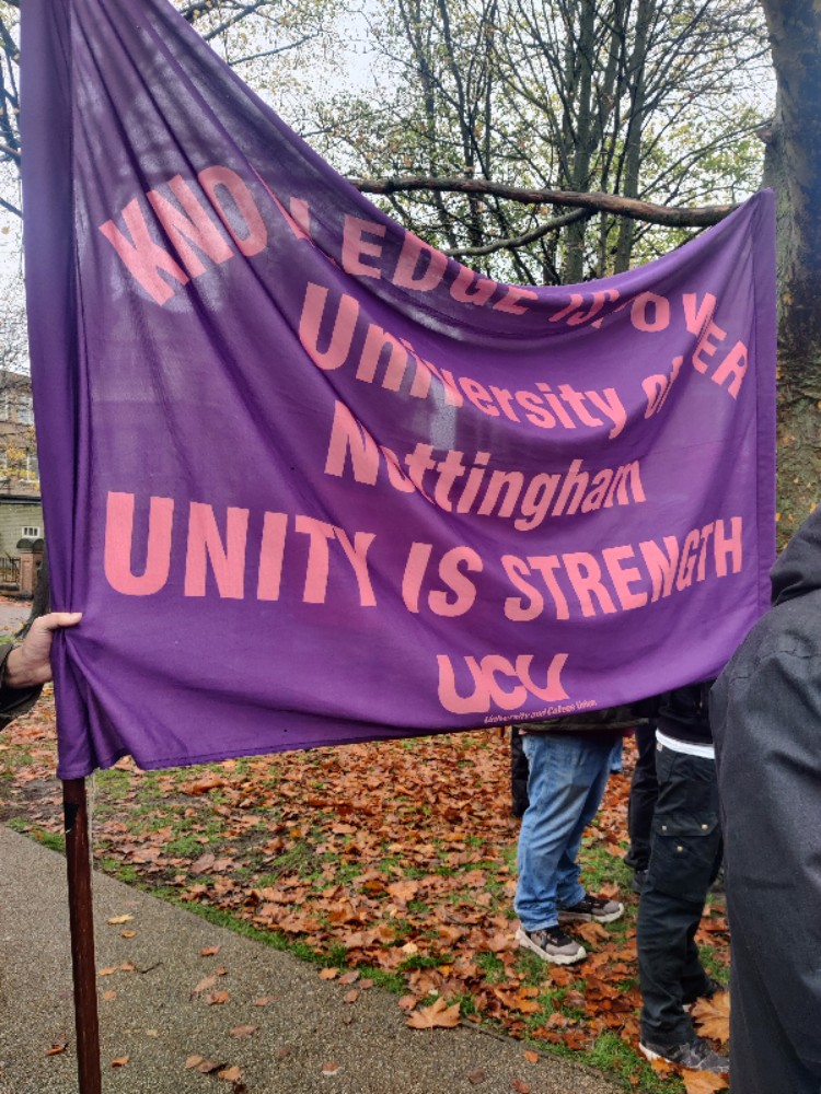 Leicester UCU tweet media
