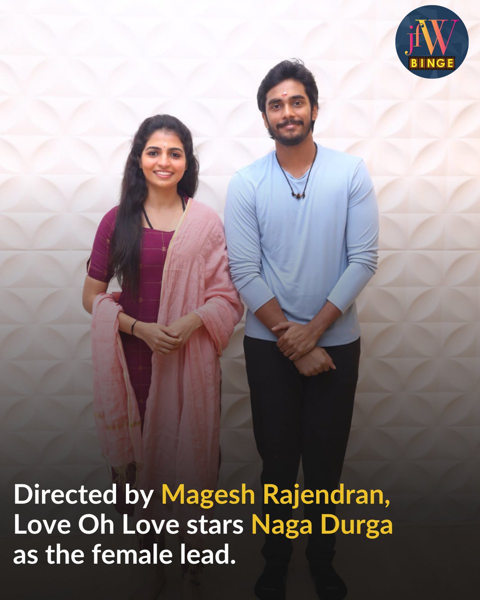 jfwdigital's tweet image. Pavish’s Next Movie Title Revealed! 
#pavish #loveohlove #jfw