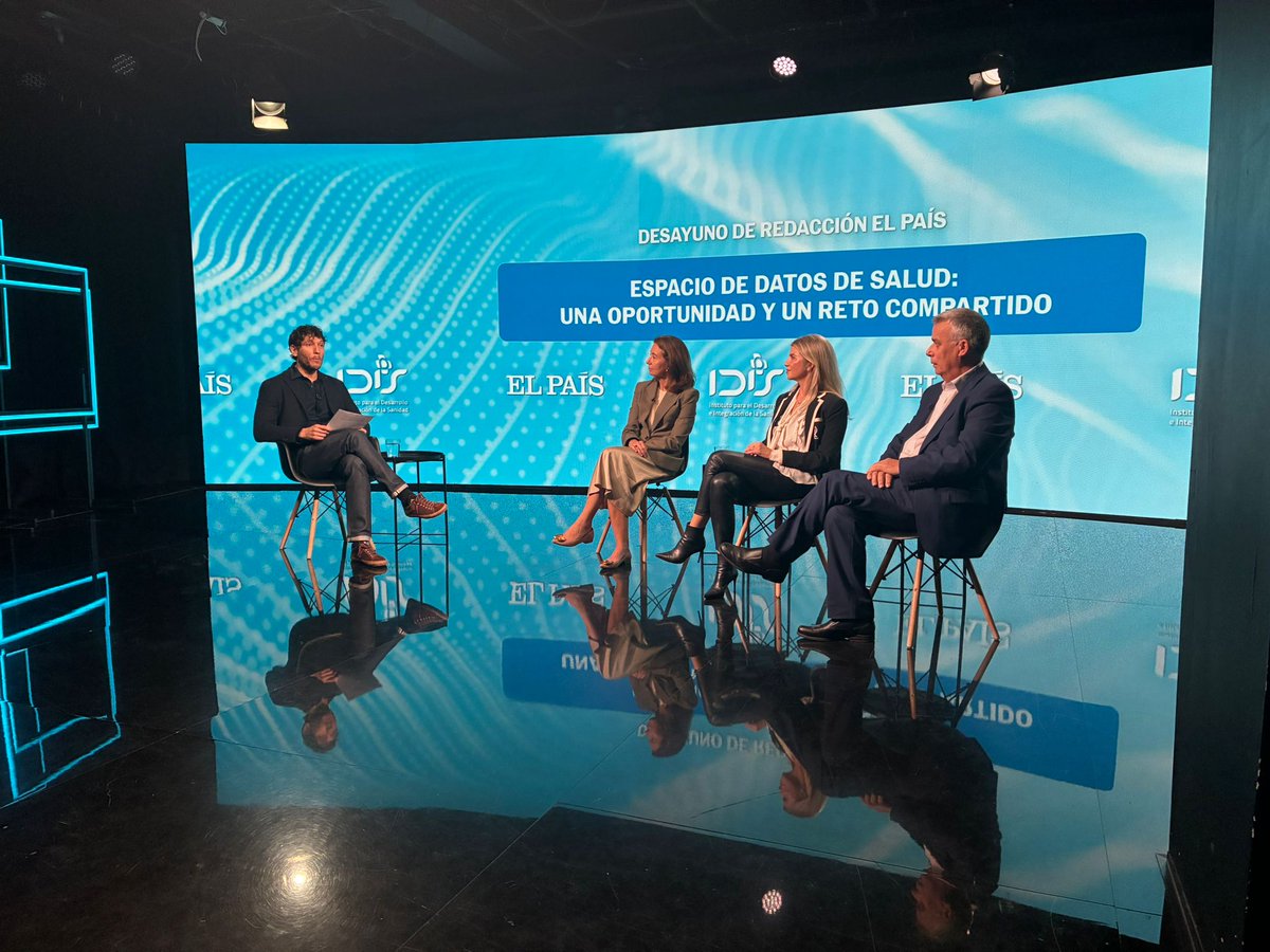 idisalud's tweet image. 🔴Ya en directo en el desayuno de redacción de @elpais para hablar del Espacio de datos de Salud (#EEDS) y profundizaremos sobre el proyecto impulsado por la Fundación IDIS (@idisalud) “Espacio de Datos de la Sanidad Privada” (#EDSP).
Síguelo aquí elpais.com/economia/negoc…