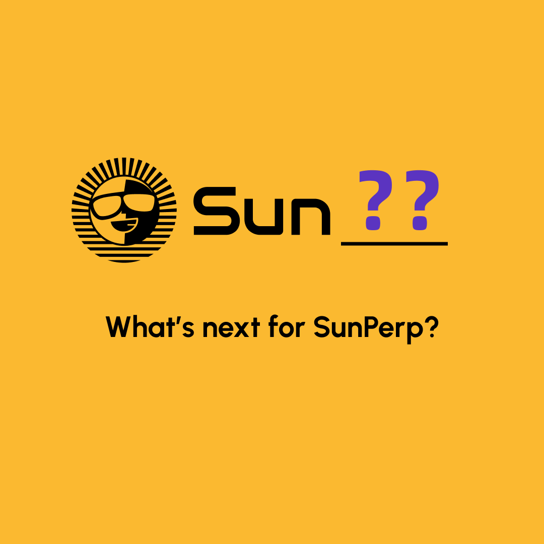 SunX_DEX's tweet photo. What's next for SunPerp? https://t.co/sf4zmfPUjK