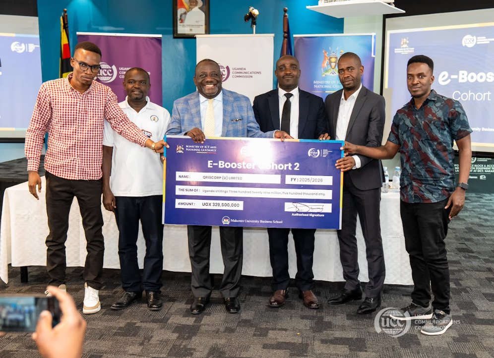 UCC_Official's tweet photo. Systems & Empowerment: True development isn't just funding ideas but rather building systems that outlive the initial investment. 

#eBooster Cohort 2 supports this with:
- LabXpert LIMS: A digital system modernizing lab workflows & disease surveillance for public health.
- Yassako: A fintech solution providing emergency energy credit, ensuring homes & businesses stay powered.
- eBETP: An e-commerce portal empowering 1,500+ tourism MSMEs to access markets & improve livelihoods.
#UCUSAF | #DigitalUganda | @UCC_ED