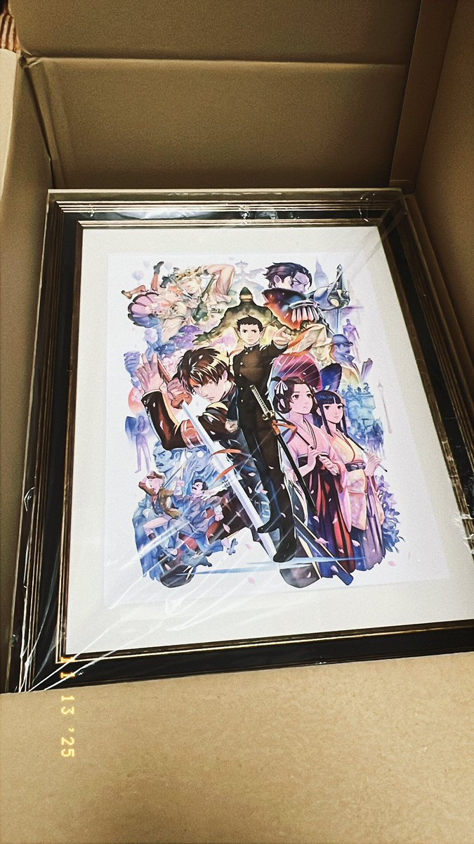 額縁のご確認作品 額縁が！！！！豪華！！！！！！