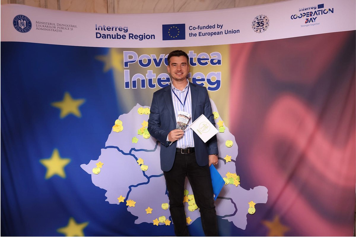 BlackNETs_BS's tweet photo. ๐ We're thrilled to be here! #BlackNETs is attending the "Interreg 35 years - Interreg in Romania" event! ๐ท๐ด Celebrating 35 years of European territorial cooperation programs in Europe! ๐ช๐บโจ #Interreg35 #Interregnextbsb #InterregNEXT #BlackSeaBasin #CohesionPolicy #GhostBuster https://t.co/kjMJZh7SrP
