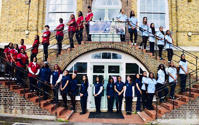 The T Level Health Nursing and Midwifery students are all ready for their placements <a href="/GSTTnhs/">Guy's and St Thomas'</a> and the T Level Education and Childcare <a href="/lambeth_council/">Lambeth Council</a> schools #TLevels #NHS #DFE