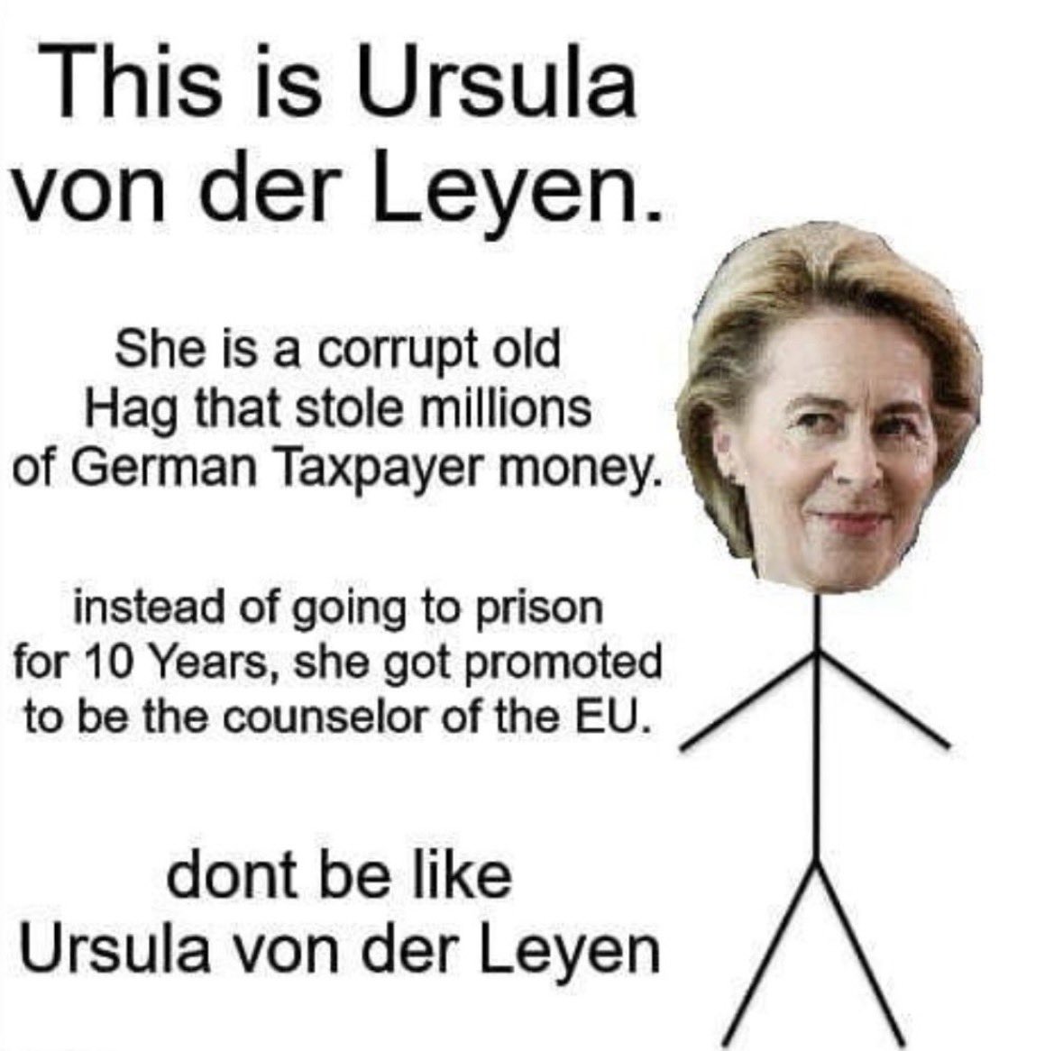 Calamity_clr's tweet image. NO NO NO NO NOOOOOOOO ❌

British Taxpayers do NOT authorise your financial demands .. there’s a VERY good reason why we voted for Brexit Ursula 🃏