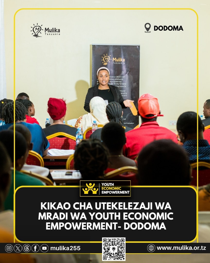 Mulika Tanzania tumefanya kikao muhimu na Maafisa Maendeleo ya Jamii (CDOs) kutoka wilaya za mkoa wa Dodoma, pamoja na viongozi wa vikundi tulivyoviunda kupitia mradi wa Youth Economic Empowerment.

#YouthEmpowermentTz | #Mulika255