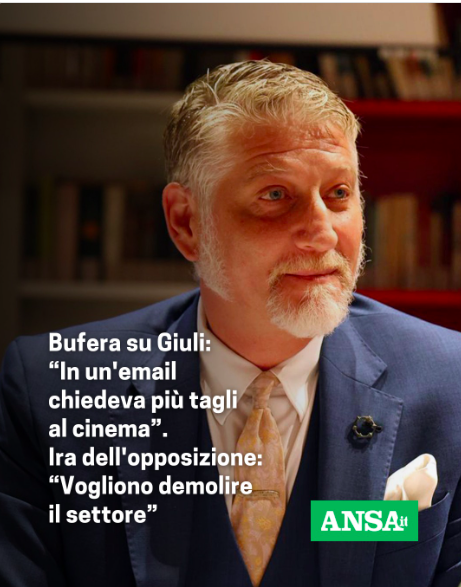 In un Paese serio, questo elemento, insieme a tutti gli altri, si sarebbe dovuto dimettere. Invece, nella Repubblica delle Banane guidata da una coatta, tutto è permesso.
#Giuli..