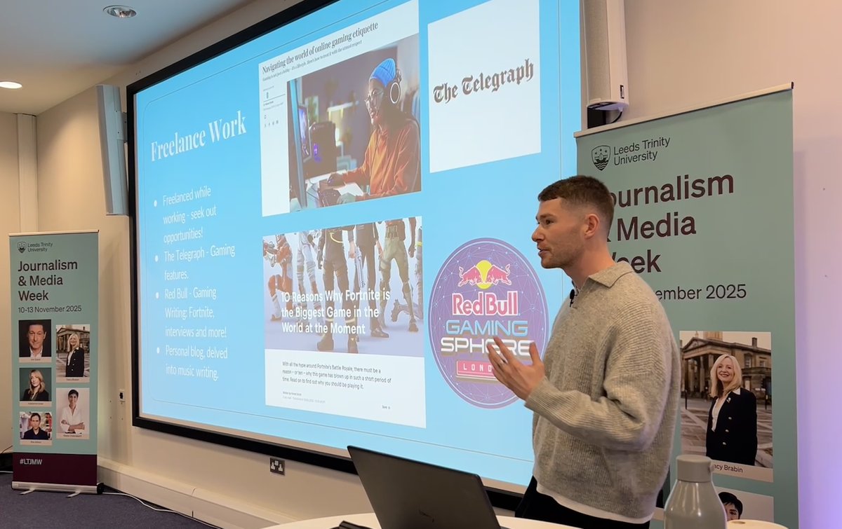 Amy_Trickey's tweet image. Assistant Director at @GRVMedia @KieranSmith08  shares the importance of university placements during #LTJMW Journalism &amp;amp; Media Week:

"My placement gave me my first job, don't underestimate how important it is during your time at university"