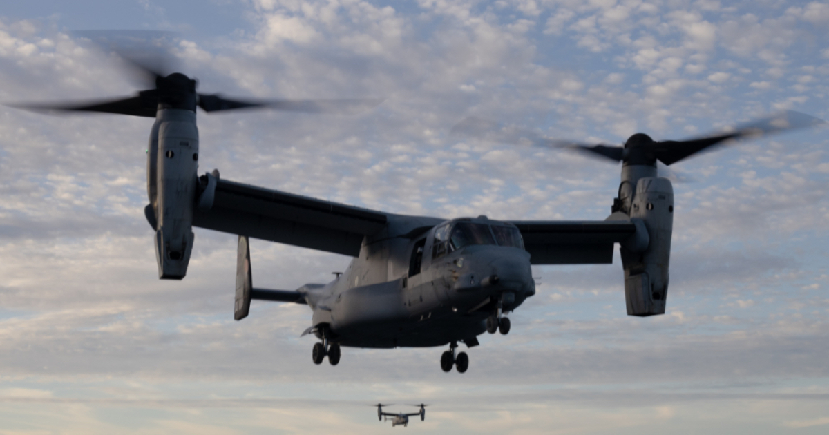 VirtualiticsAI's tweet image. Virtualitics was awarded a new contract with the 2nd Marine Aircraft Wing (2D MAW) to deploy our Integrated Readiness Optimization (IRO-MX) solution in support of aviation sustainment and mission readiness for MV-22 Osprey squadrons.

Find out more: tinyurl.com/bd86fxsa