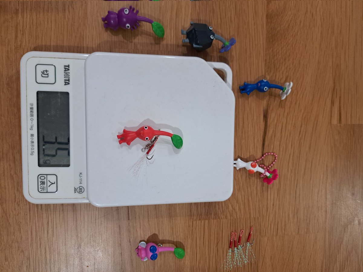 kumakumaprogram's tweet image. ピクミン釣りエサ作った
これで釣ってきます