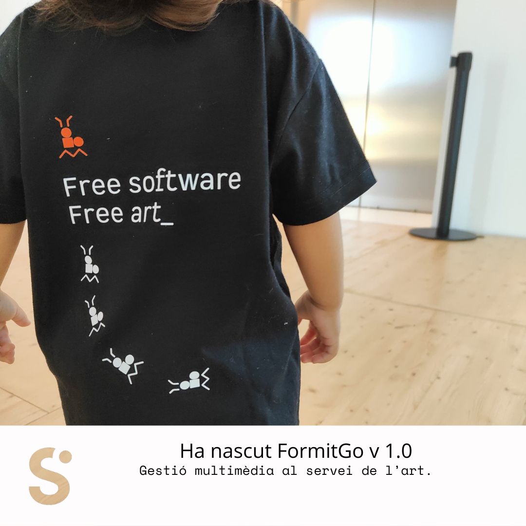 👋 Ha nascut FormitGo: Un #programarilliure per posar la tecnologia al servei de l’art. Prou de sistemes tancats i obsolescència programada. Apostem per una alternativa sostenible i cooperativa. Crea multimèdia sense barreres #sobiraniadigital #FormitGo #OpenSource #DigitalArt