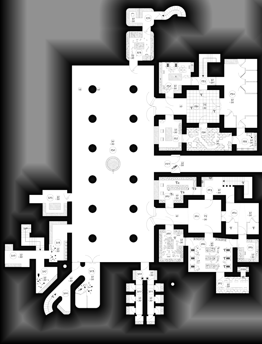 ZathrasAdventur's tweet image. #dungeon25 #Day323 Small puffs of dust rise from the lightly dusted room. A long bench wraps around the walls in half the room surrounding a table inlaid with a stone checkerboard. The walls are carved with finely crafted reliefs of dwarven masons. zathras.wikidot.com/dailydungeon