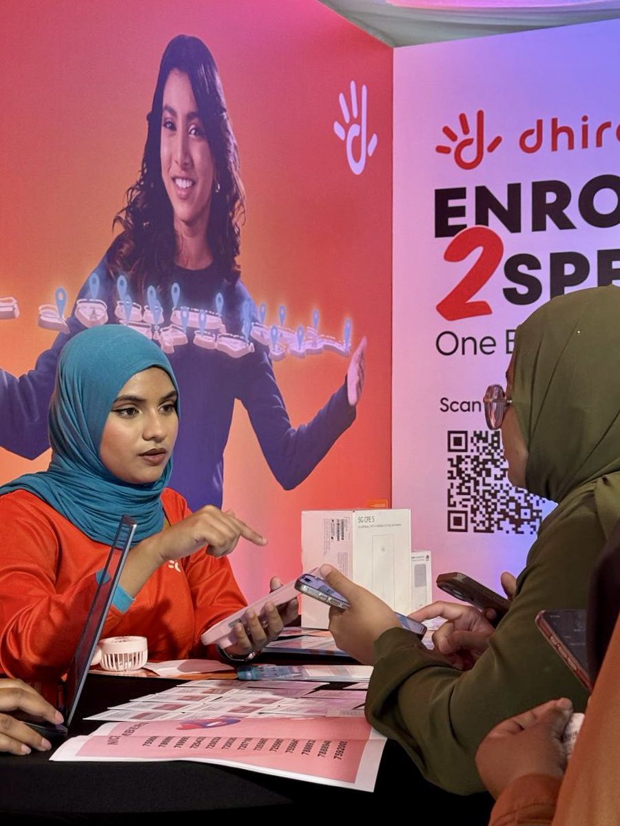 Dhiraagu's tweet image. We are at the Health Expo 2025!

Drop by our stall, explore what’s new, and enjoy exciting offers🙌

📍 Central Park, Hulhumalé
📅 13, 15 &amp;amp; 16 November 2025
🕓 16:00 - 18:00 &amp;amp; 20:00 - 23:00 hrs

#HealthExpo2025 #MoH #PublicHealth #HealthyMaldives #WellnessMV