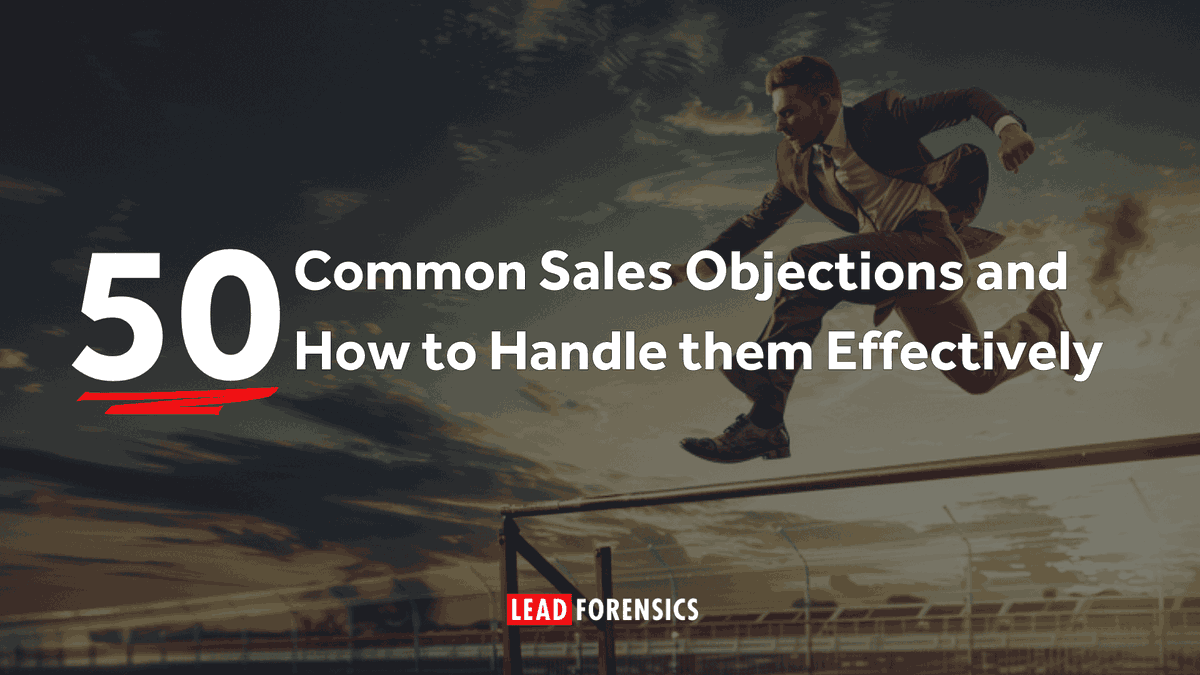 50 Objections. 50 Strategies. Never get caught off guard again! 🚨

Master the key to turning objections into stepping stones toward closing the deal. ✅💰

Check it out 👉 hubs.ly/Q03QNcgQ0

#SalesTraining #ClosingDeals #B2Bsales #B2B #leadforensics #ColdCalling