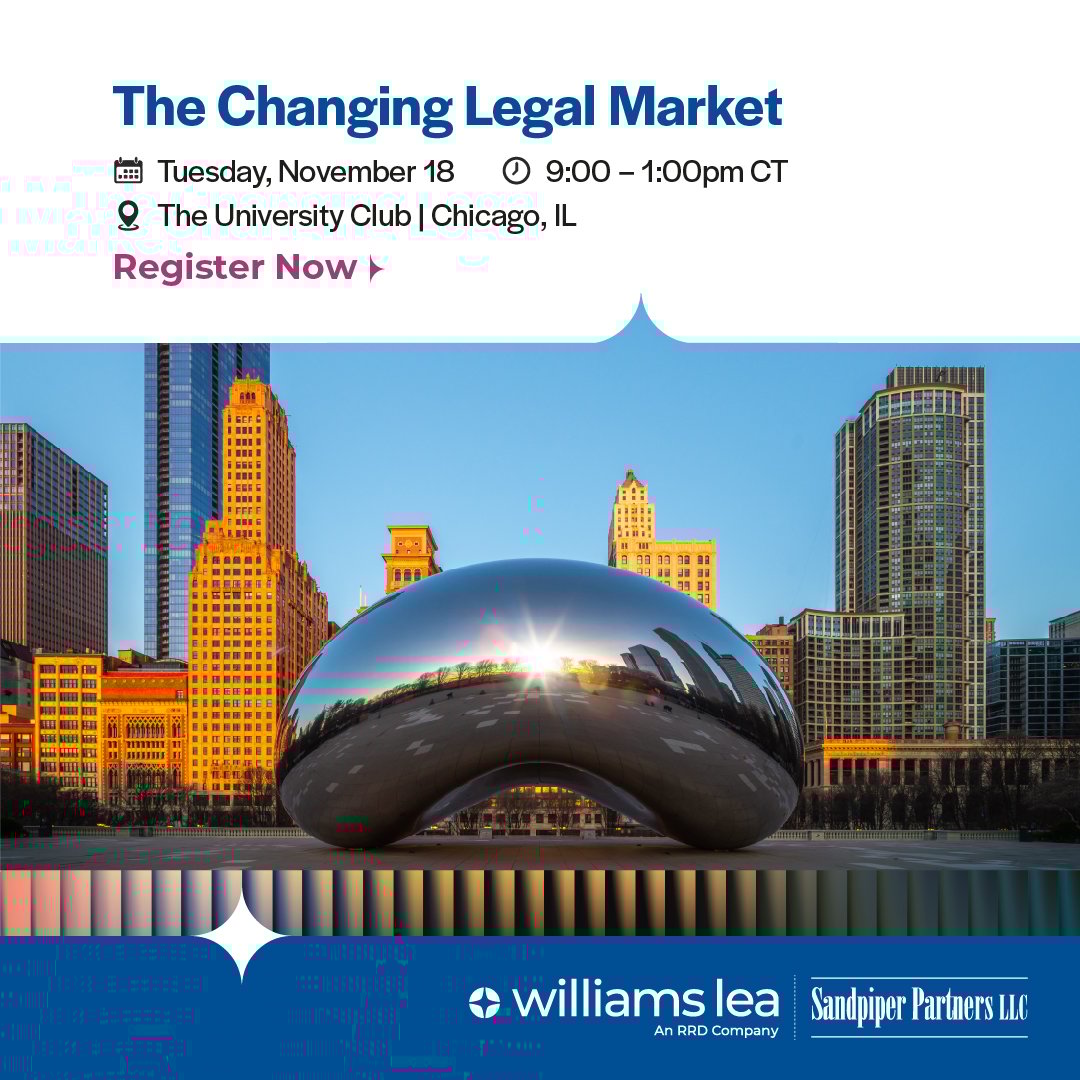 williamsleanews's tweet image. How is #AI reshaping #legalmarketing? Williams Lea&apos;s Mike Raposa joins top #CMOs &amp;amp; COOs on Nov 18 in Chicago for &quot;The Changing Legal Market&quot; roundtable. We&apos;re exploring differentiation, ROI &amp;amp; the future of #clientdevelopment at law firms. Register ➡️ hubs.la/Q03SNh690