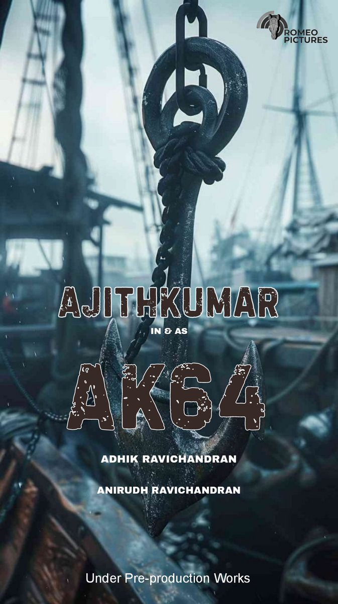 Under Pre-production Works...

#AjithKumar #AK64