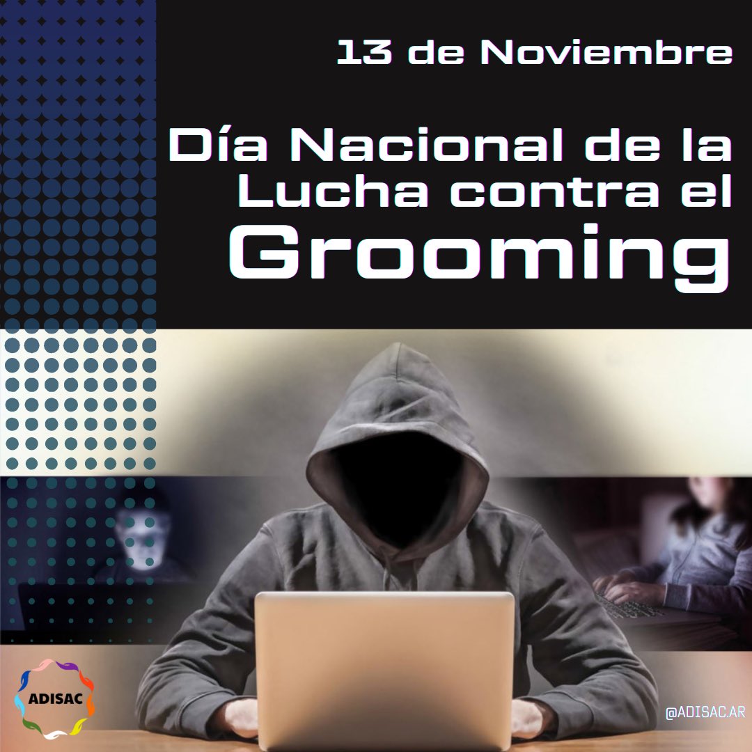 mdellamora's tweet photo. contra el #Grooming ￼ coincide con el aniversario de la Ley 🇦🇷 N°26.904 sancionada que incorpora el art. 131 al Código Penal y prevé penas de 6 meses a 4 años de prisión para quienes por medio de telecomunicaciones contacte a un menor de edad para cometer un delito sexual. https://t.co/CSSh5qZ2qV