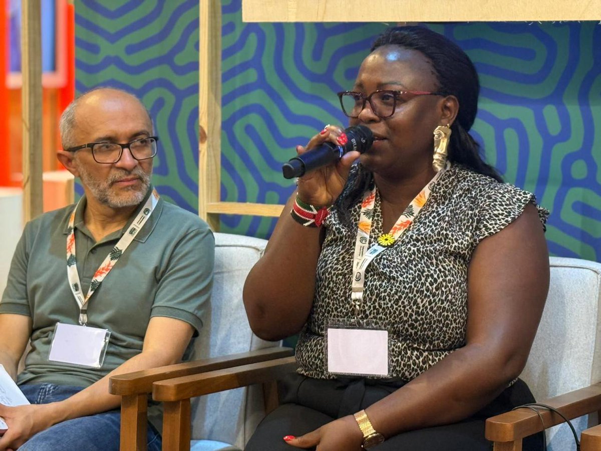 A COP for the People, by the People.

Speaking at the Global Ethical Stocktake panel at #COP30, @MeryneWarah reminded the world of a hard truth climate justice cannot be achieved when the very people suffering the most are locked out of the spaces meant to shape their future.