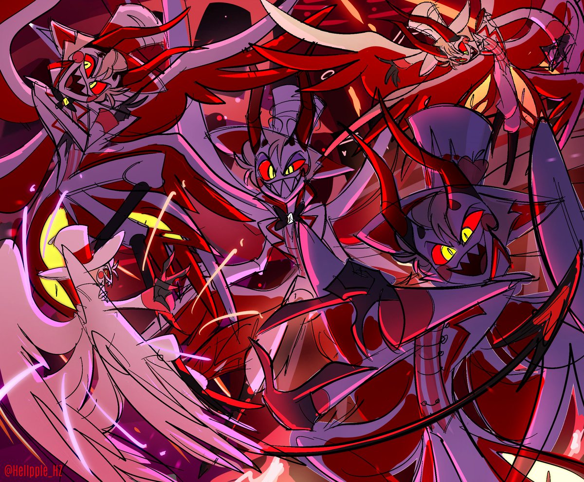 I'm the serpent, I'm the flame🔥
#HazbinHotelLucifer