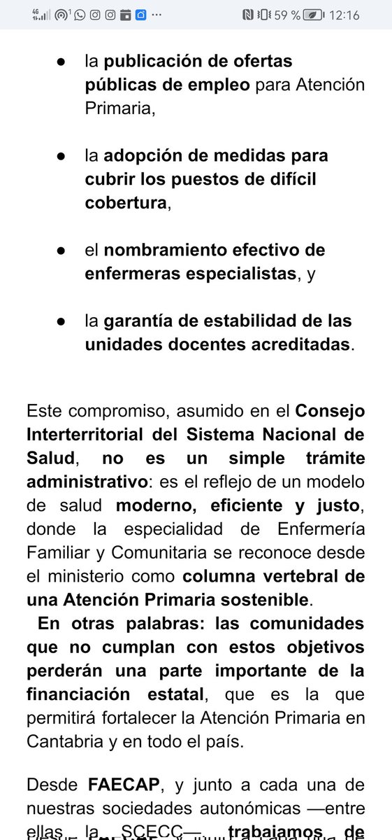 Aquí os dejo mi discurso por si no has podido acompañarnos, es un placer estar acompañando a  <a href="/SCECCantabria/">SCECC</a>
 <a href="/saludcantabria/">Salud Cantabria</a>
