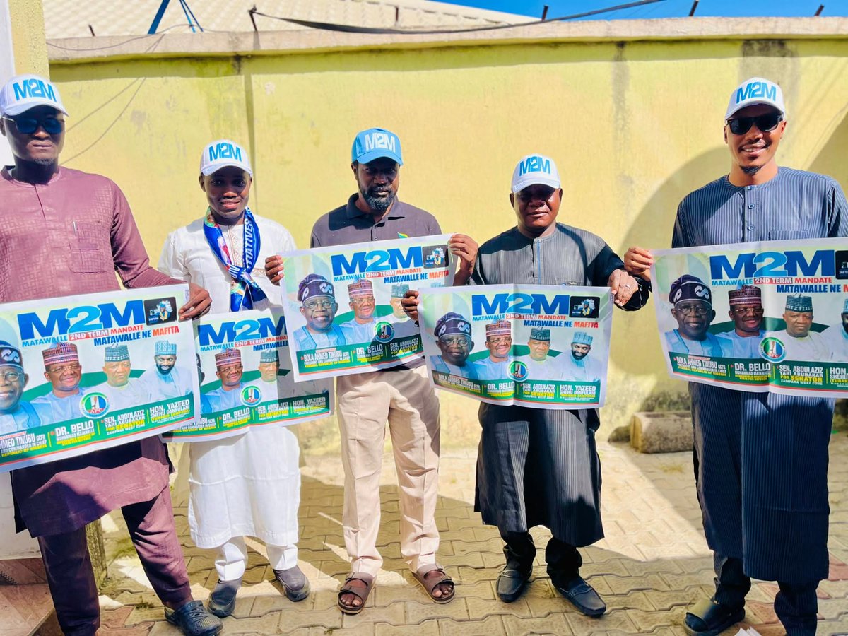 ribado_umar's tweet photo. Matawalle Second Term Mandate (M2M), led by Al-Amin Tsafe, PhD, has completed preparations to welcome Nigeria’s Defence Minister, @Bellomatawalle1 MON. The visit aims to strengthen the state’s economy and bring prosperity, goodwill, and blessings to supporters and well wishers. https://t.co/MawedKENCn