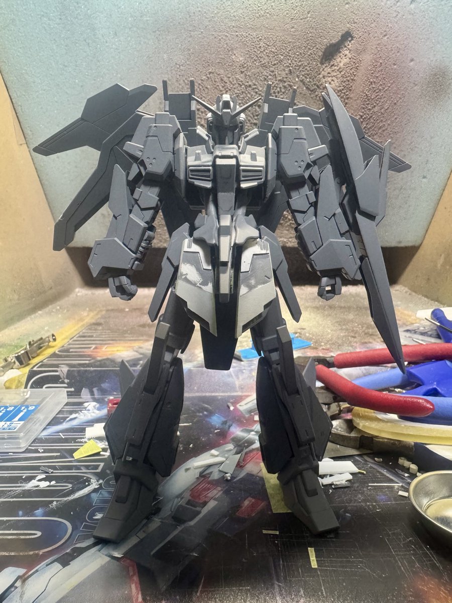 割と自然になったような？ まだなんか、バランス少し悪い気がするなぁ。、