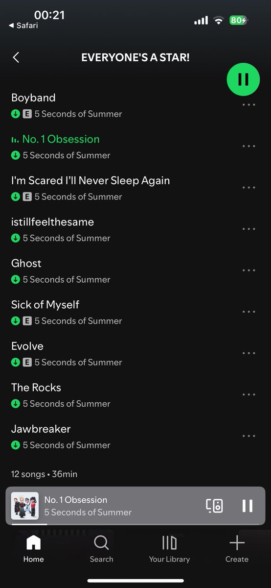 New album hell yesss <a href="/5SOS/">5 Seconds of Summer</a> all songs are fireeee🔥fav off the bat is No. 1 Obession - is a banger ❤️‍🔥 <a href="/Ashton5SOS/">Ashton Irwin</a>  <a href="/Calum5SOS/">Calum Hood</a> <a href="/Luke5SOS/">Luke Hemmings</a> <a href="/Michael5SOS/">michael clifford</a>