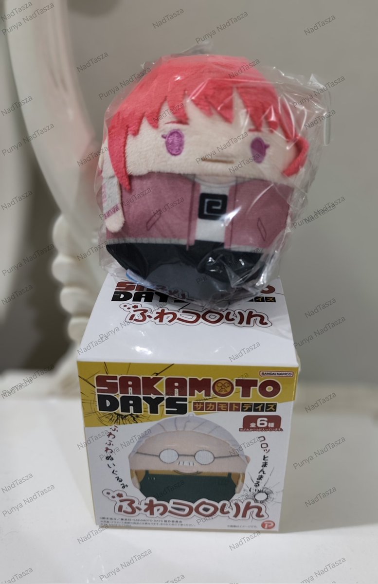 NadTasza's tweet photo. (Rt Appreciated🙏🏻) 
WTS- want to sale Fuwa S Sakamoto Days

Sisa Avail :
Sakamoto, Shisiba - 132k/ea
Aoi, Lu - 110/ea

-Plastik sealed, with box
-Price Include all 
-Co via 🍊, bisa keep event with DP 50%
DM/reply utk klaim/tanya

#warunganime #warungsakamotodays #warungsakadays https://t.co/dDzEnlMJ3X