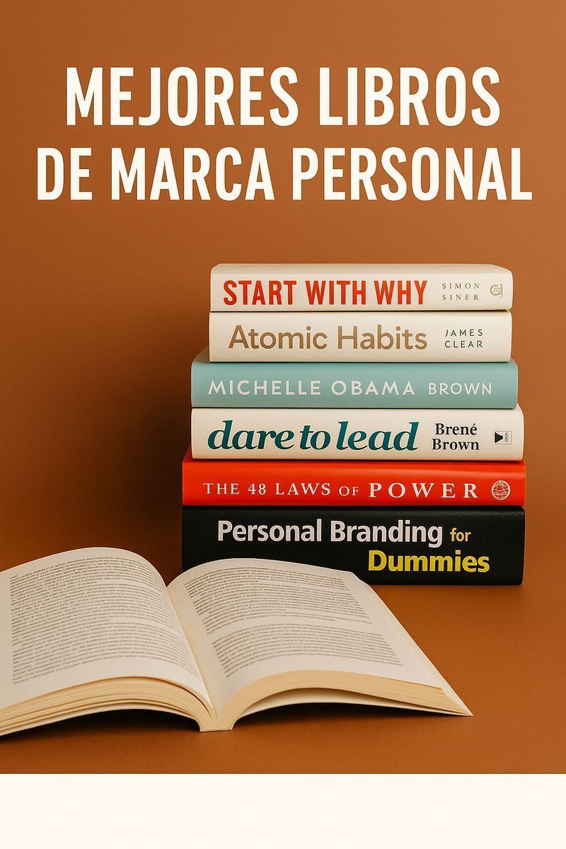 📚 Los mejores libros de marca personal: prácticos y llenos de estrategia 👉 buff.ly/MGUBLLn 

#marcapersonal #librosrecomendados