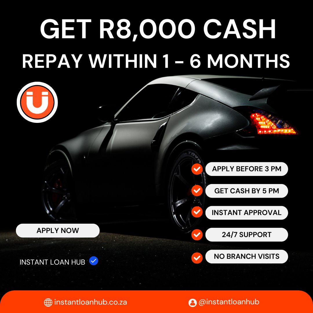 InstantLoan_Hub's tweet photo. #HONORXAfricaTech2025

Tech meets finance. ⚡

Our smart loan-matcher moves at the speed of now:
✅ 1 form = multiple lenders
✅ Instant results
✅ Secure &amp; NCR-compliant

Start your engine here: https://t.co/XSGoJplE5m

#HONORXAfricaTech2025 #InstantLoanHub #FintechSA #SmartTech https://t.co/TVDv2BMM0s