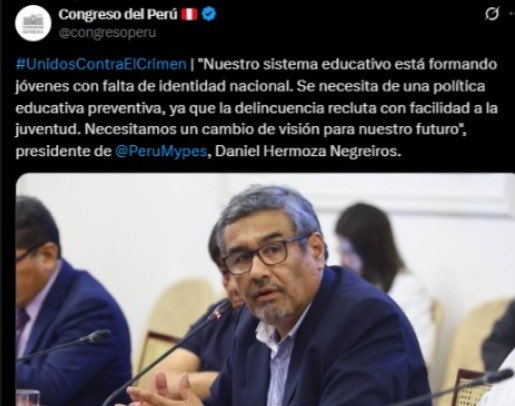 Daniel Hermoza Negreiros tweet media