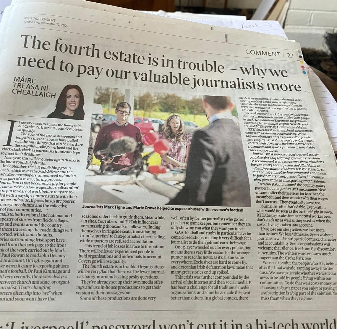 Mark Tighe tweet media