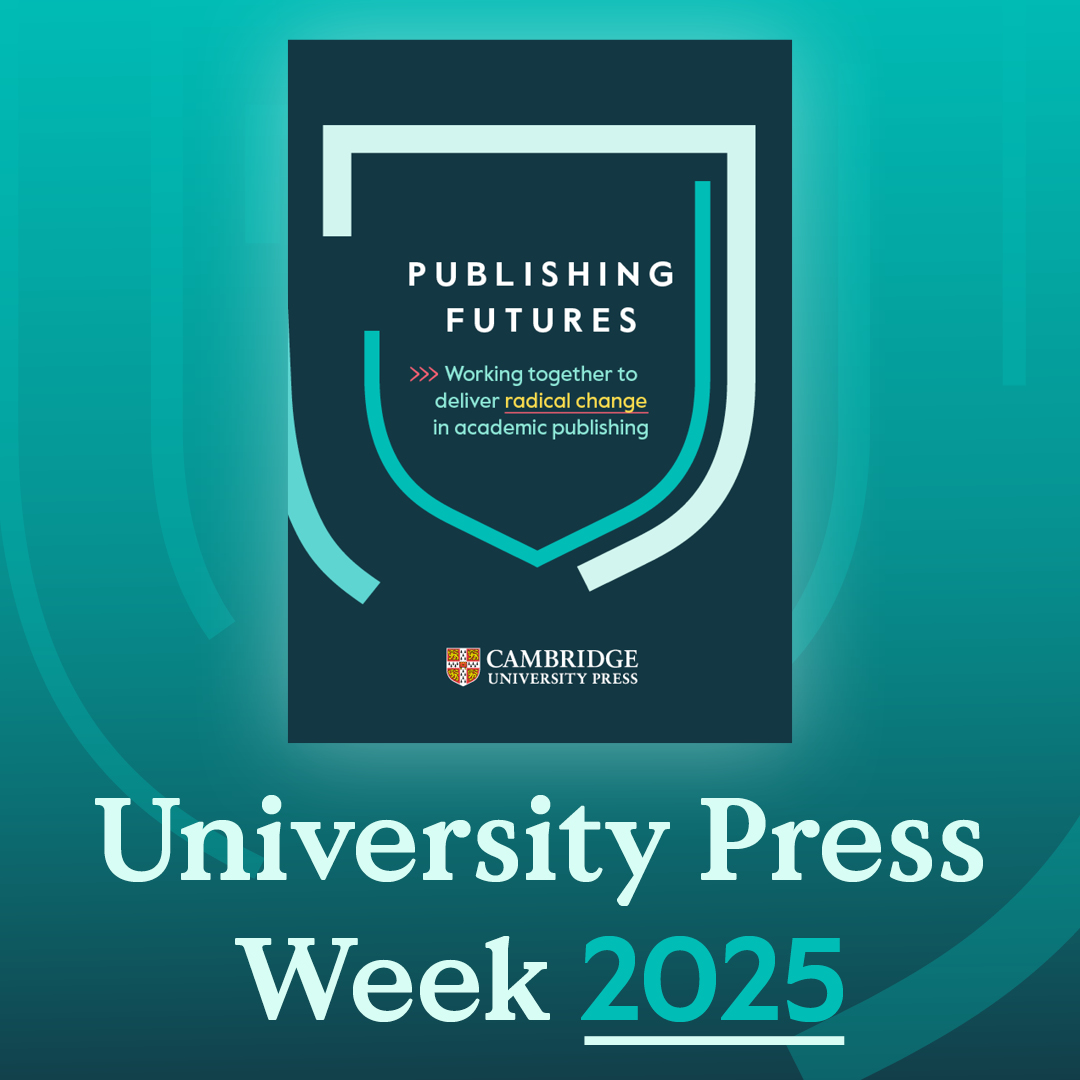 CambridgeUP's tweet photo. This #UPWeek 🎉 read our community-led 'Publishing futures' report and find out how the academic community, including university presses, can #TeamUP to deliver radical change in scholarly publishing.

Access the report here 🔗 https://t.co/mepQuThGD7 https://t.co/YFKsw2tgN9