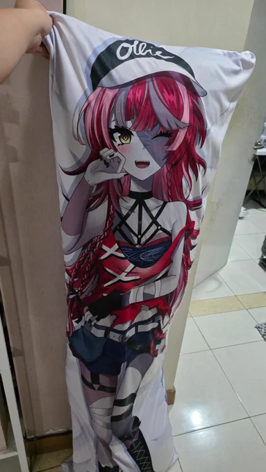 Dakimakura Ollie New Costume Ready For This Saturday !!!! Lets rock !!!! #graveyART