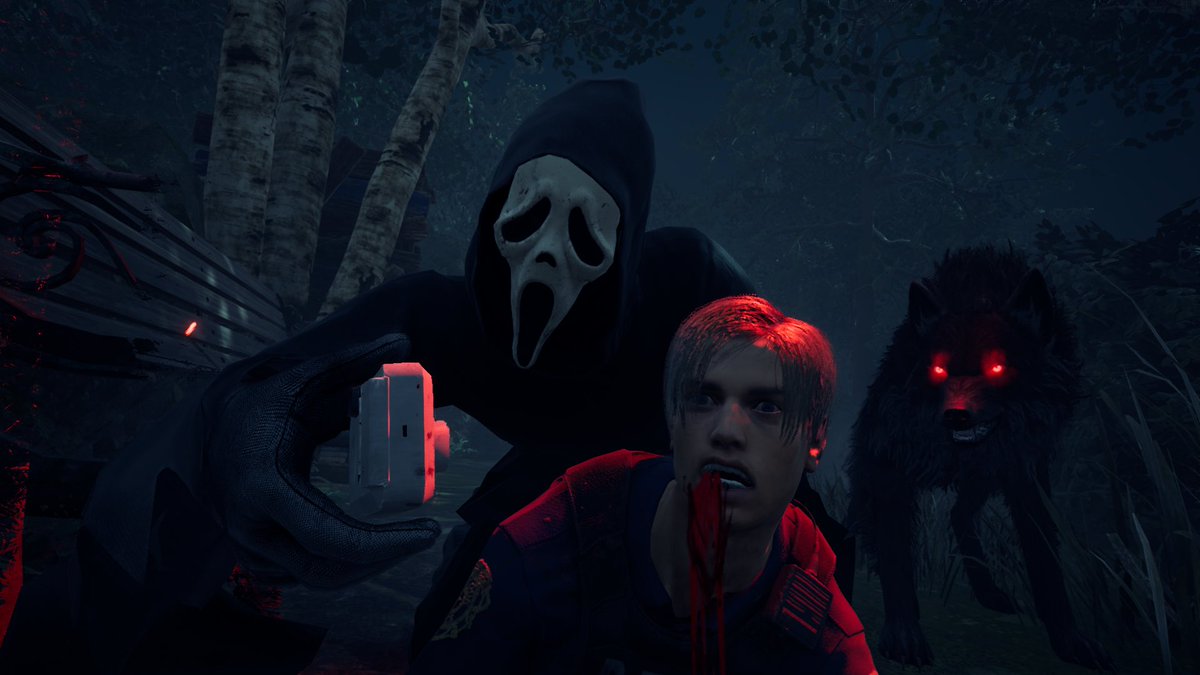 TheBritishProot's tweet photo. Selfie with the dog 
#DeadbyDaylight @DeadbyDaylight https://t.co/LwWxg6hMbN