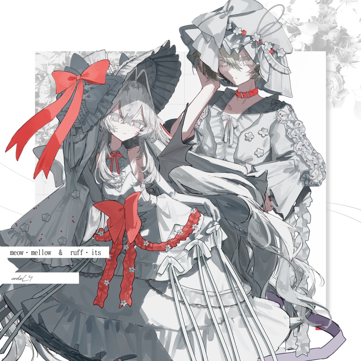 _ramo404's tweet image. #UTAU #UTAU音源配布
一番最初に配布していたruff･its、meow･mellowの再録音源配布を開始します～！
優しく落ち着いた声のitsと甘い囁き声のmellowのペア音源になっています。配布所リンクはリプに！