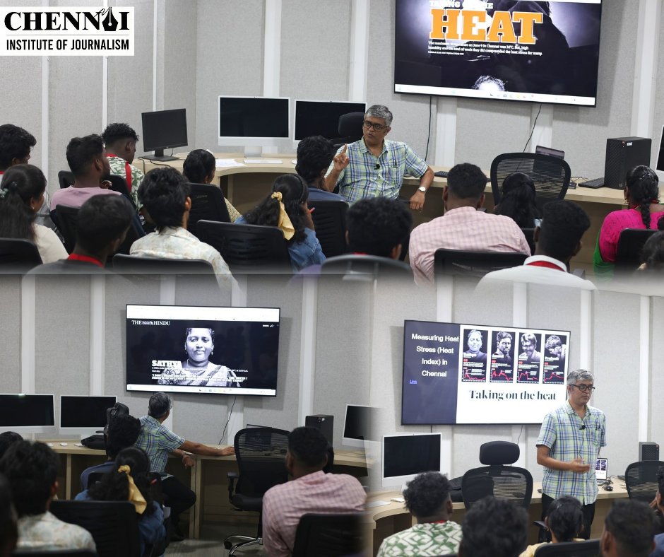 Chennai Institute of Journalism tweet media