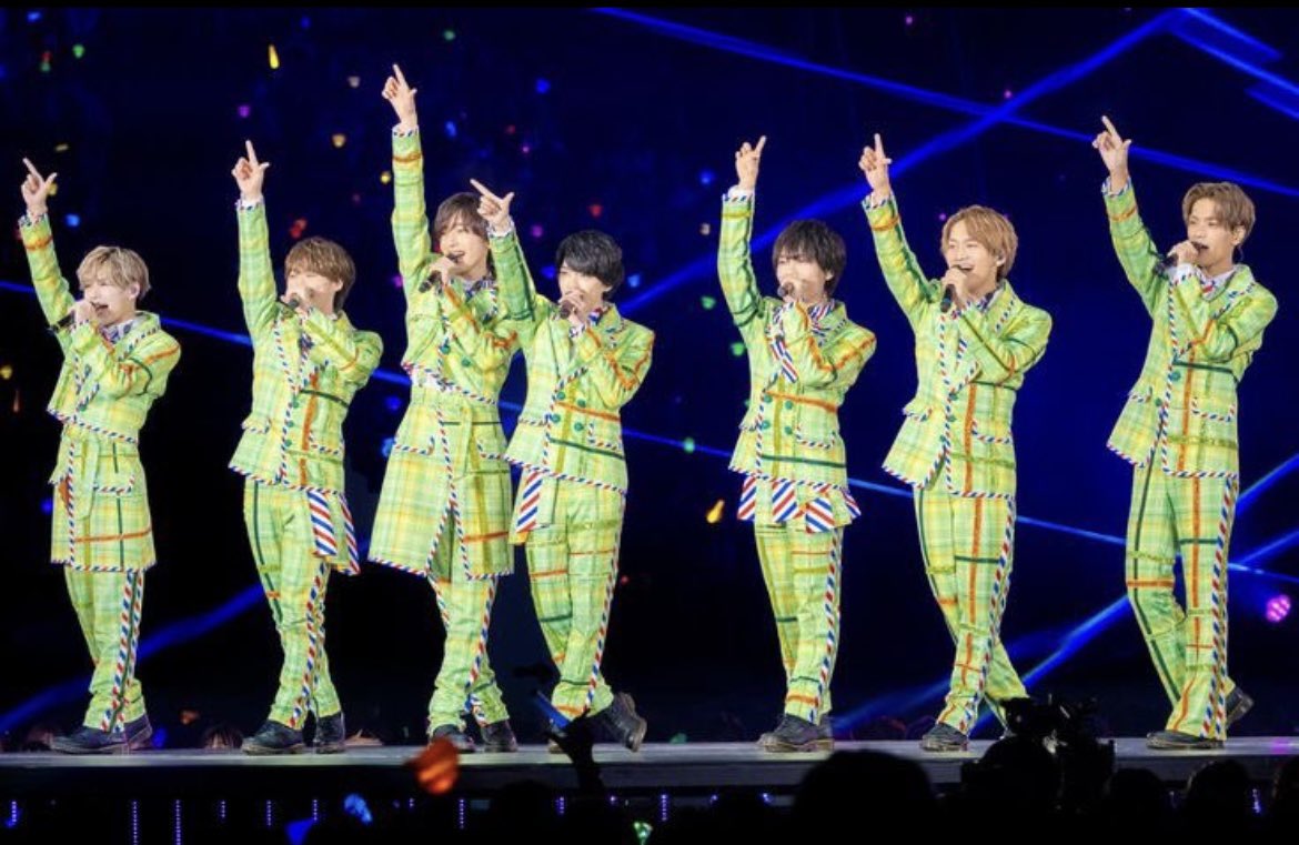 なにわ男子×チェック衣装＝天最高 #なにわ男子