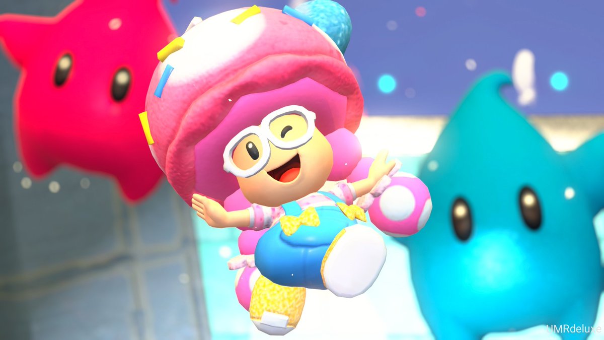 UMRdeluxe1's tweet image. #MarioKartWorld
#Toadette　#キノピコ
#マリオカートワールド
