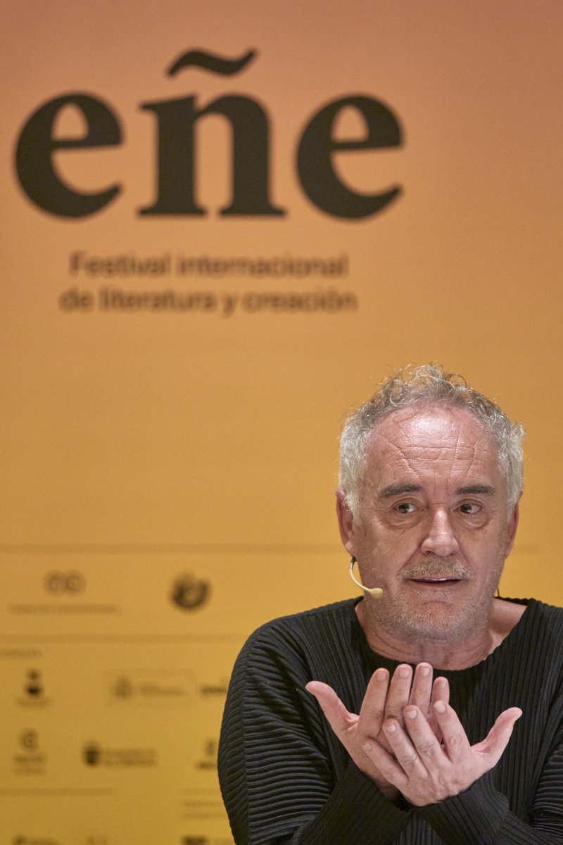 Ayer tuve el privilegio de conversar con Jesús Ruiz Mantilla en el Claustro de los Jerónimos del <a href="/museodelprado/">Museo del Prado</a> 
Un lugar único para hablar de gastronomía, arte y placer.

Gracias al Festival Ñ por la invitación y a todos los que llenasteis la sala con vuestra curiosidad y