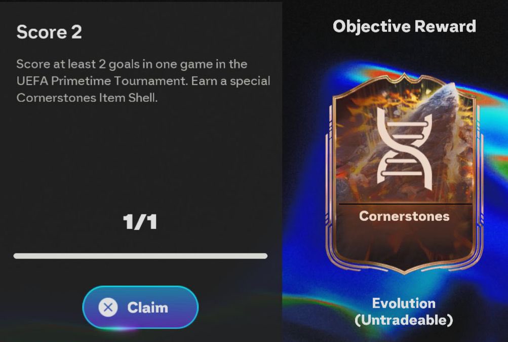 FutServicePro's tweet image. 🚨 In case you didn’t know…

Scoring just 2 goals in the UEFA Primetime Tournament unlocks an Extra Chemistry EVO 😱 that you can apply to any player in your club!🔥⚽️

Make sure to complete it before the event ends👀

#EAFC26 #FUTTips