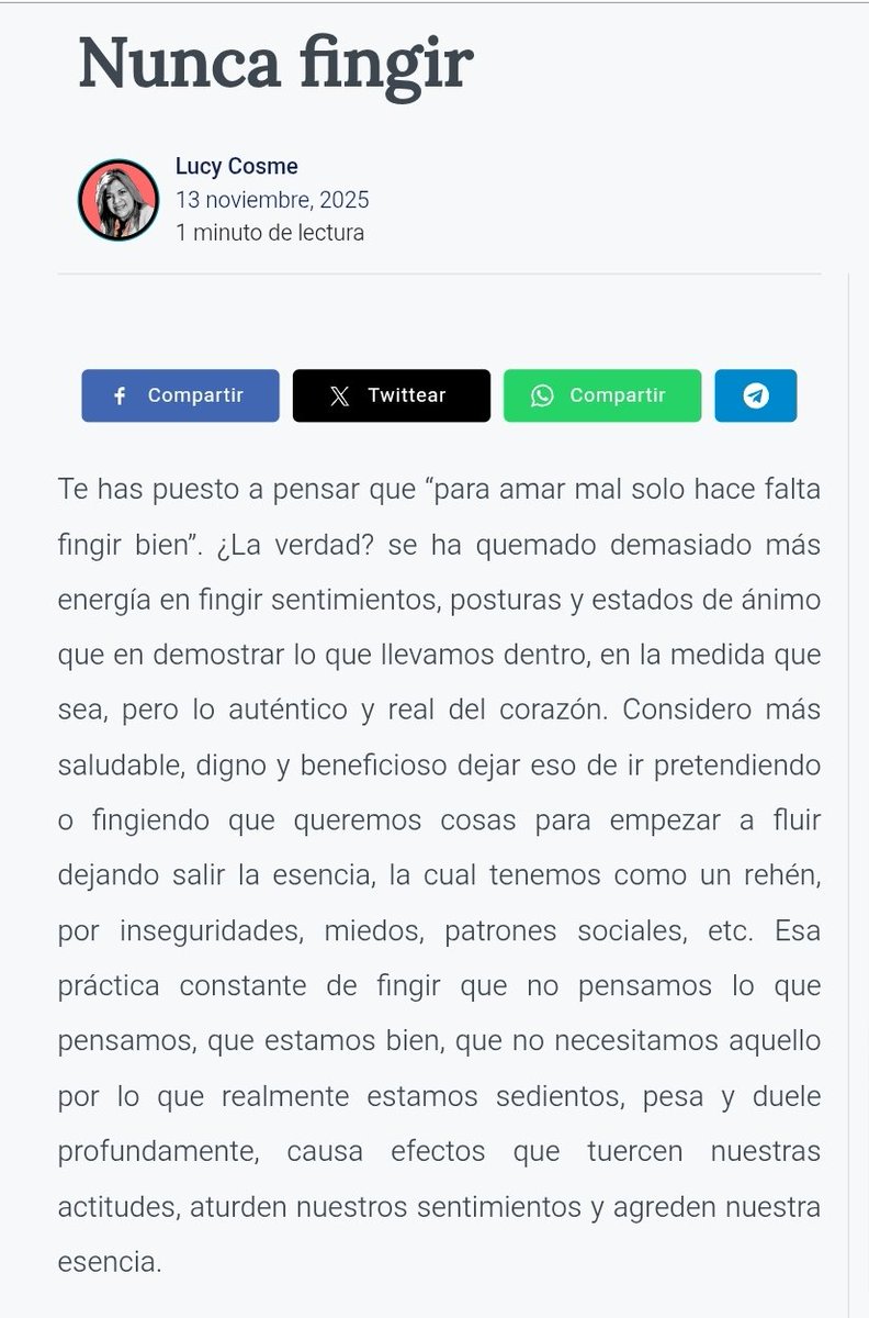 naju13's tweet image. Nunca fingir @LucyCosme @Rosasparaelalma