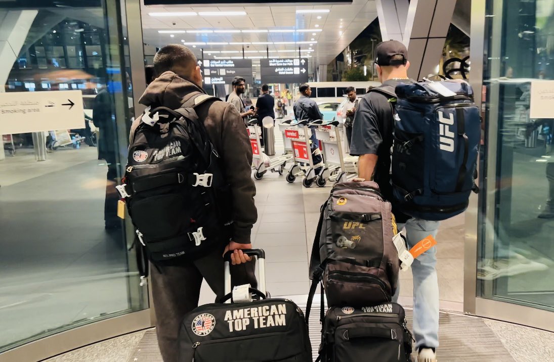 カタールに到着しました！ ATTチームメイトのコーディも最終調整の為に