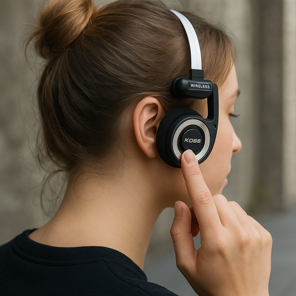 ItbitsI's tweet photo. 🎧 Love your music? Protect your ears
Listening too loud can cause hearing loss, tinnitus &amp; long-term damage Follow the 60/60 rule → 60% volume, 60 minutes max.
Great sound doesn’t need to be loud KOSS.https://t.co/nvM9agYSJM
#wearekoss #KOSSIreland #HearingHealth #SafeListening https://t.co/suAUU3CoMv