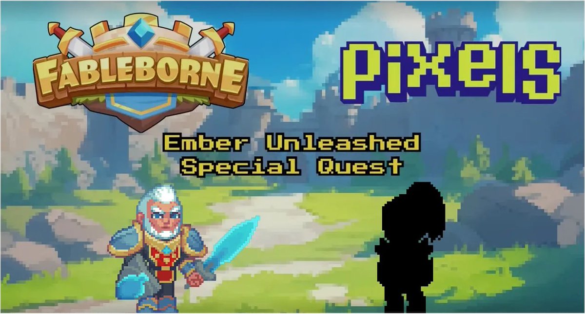AnunnakYgg's tweet photo. 🐦‍🔥 Meet Ember — Fableborne’s Newest Hero!
A dying phoenix calls out for help… and Glint has answered.
Join him on a 3-day quest to restore the Phoenix and reveal Ember, the 4th hero of Fableborne’s new season.
#Pixels #Fableborne https://t.co/EJDAICbzkH