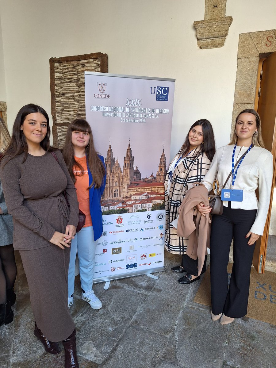 Se ha celebrado el XXIX - Consejo Nacional de Estudiantes de Derecho -<a href="/CONEDE/">CONEDE</a>  donde hemos sido representados <a href="/RCU_MC/">Real Centro Universitario Escorial María Cristina</a>- <a href="/OSA_Agustinos/">Agustinos</a> por dos de nuestras mejores alumnas de 4º de Derecho, Shiela Nieto y Paula Manzano. Muy orgullosos de vosotras y de vuestro papel en el congreso.