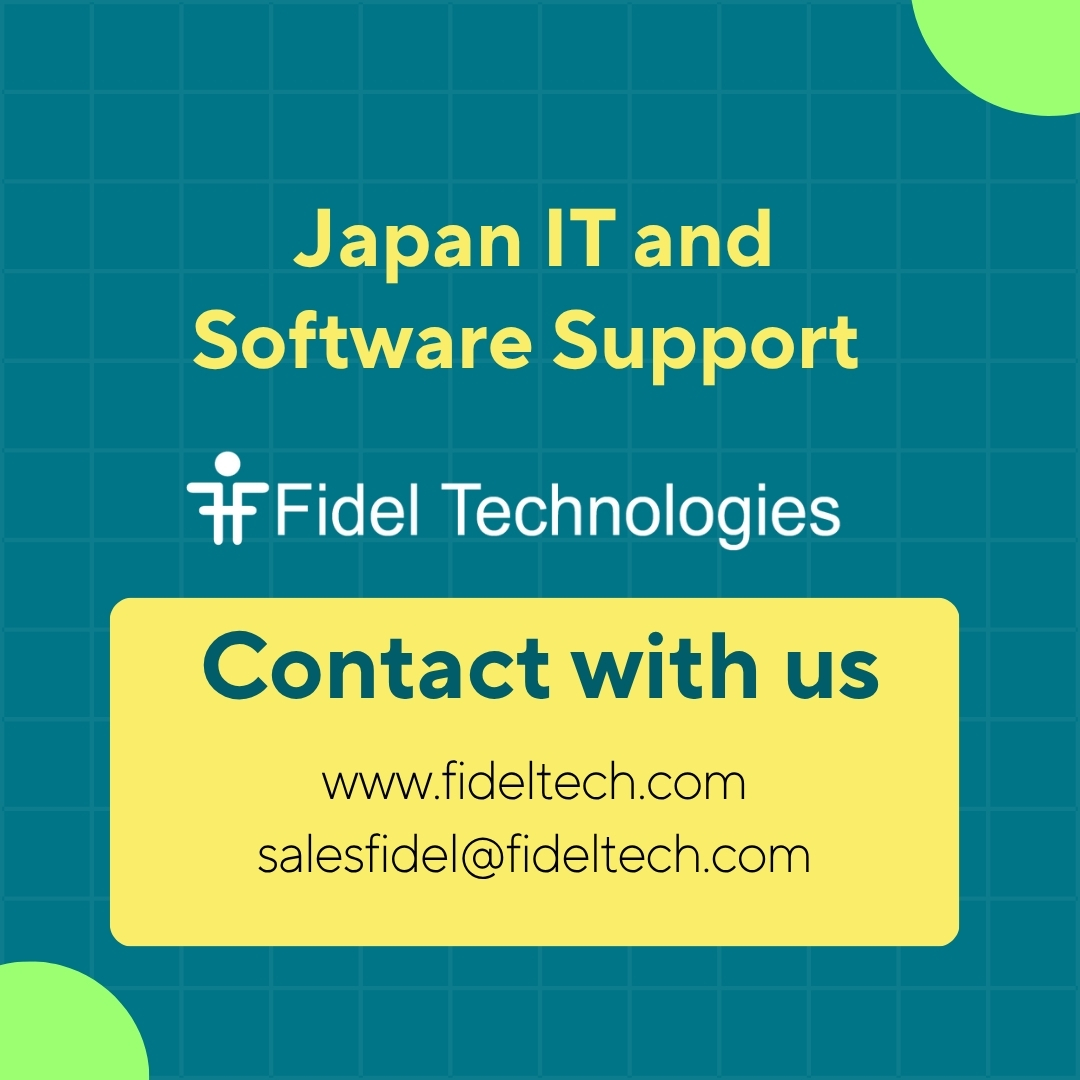 FidelTech's tweet image. Is your Japan IT project stuck?
 
Fidel can help with expert IT support, available onsite or remotely, for both short-term and long-term projects. 
 
Contact us at - salesfidel@fideltech.com | fideltech.com
 
#ITProjects #JapanIT #ITSupport #BilingualITSupport