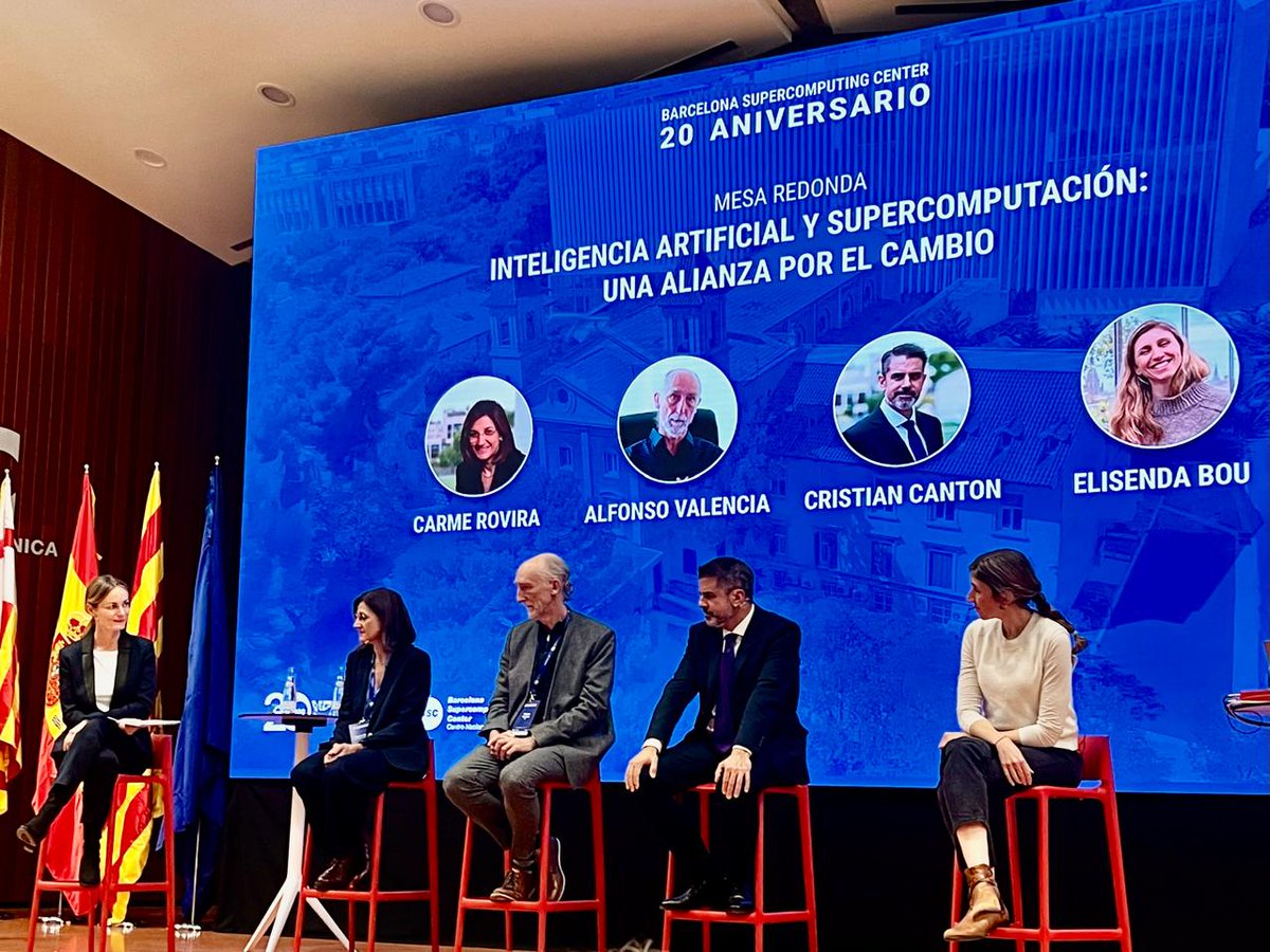 ConsulMexBCN's tweet photo. ¡Enhorabuena Barcelona Supercomputing Center por 20 años de excelencia, y al Dr. Valero por su legado y permanente vínculo con México, a donde viajará en días próximos para impulsar iniciativas en favor de la infraestructura de super cómputo  en nuestro país! 🇲🇽🇪🇸 ✨
2/2 https://t.co/HvzbFw6mac